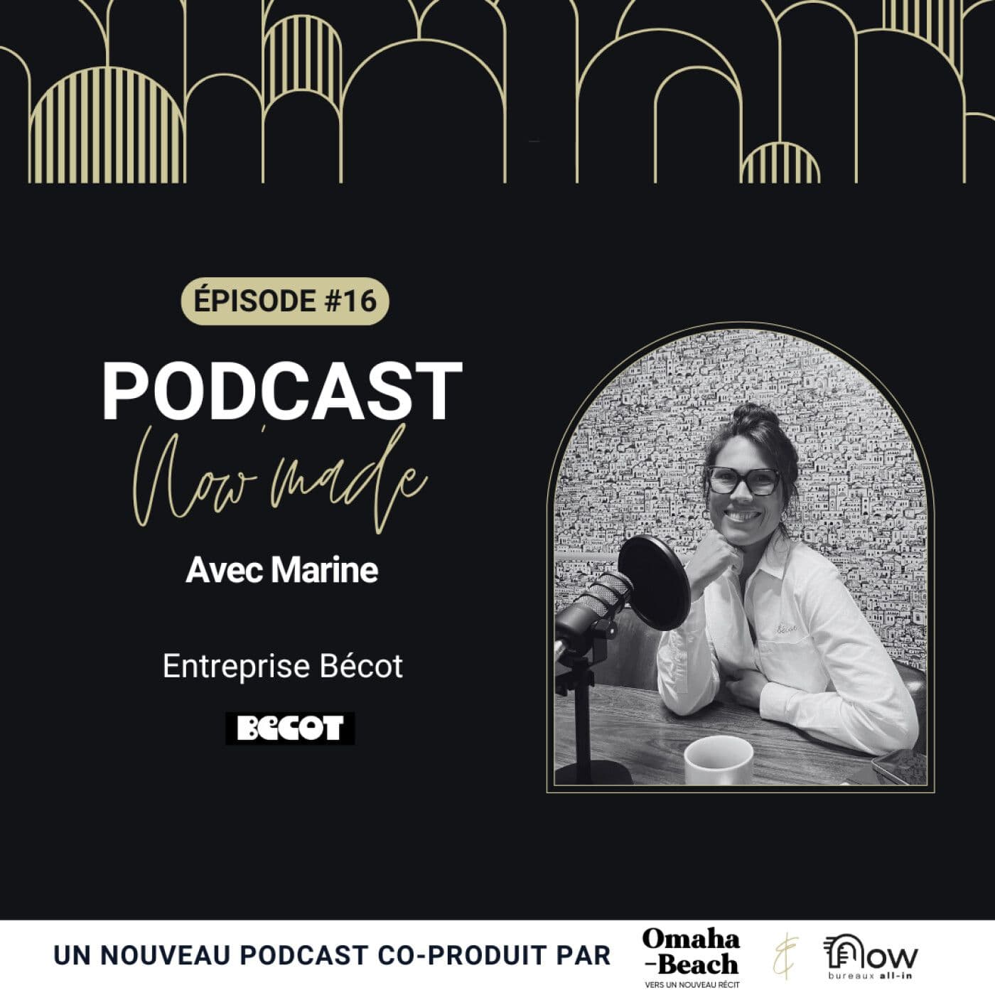 Pochette de l’épisode Now'Made #16 avec Marine Pétillat - Bécot