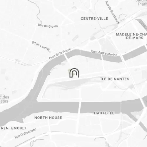 Plan d'accès chez Now coworking Nantes